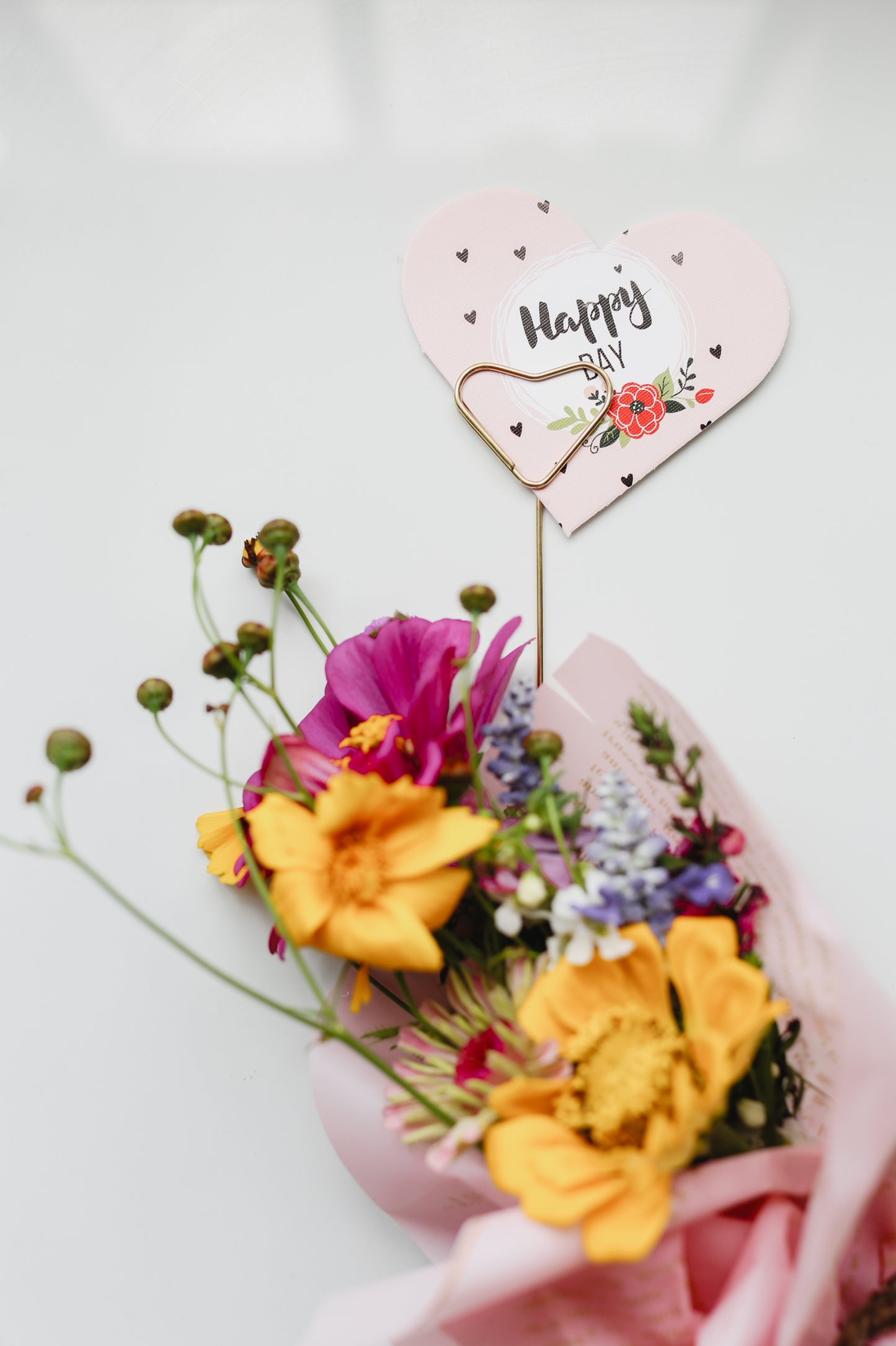 Fresh Mini Cut Flower Bouquets - Zinnias