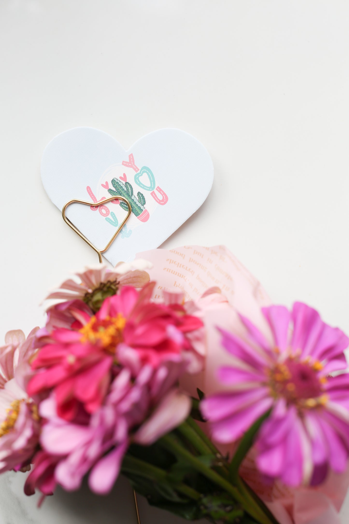 Fresh Mini Cut Flower Bouquets - Zinnias