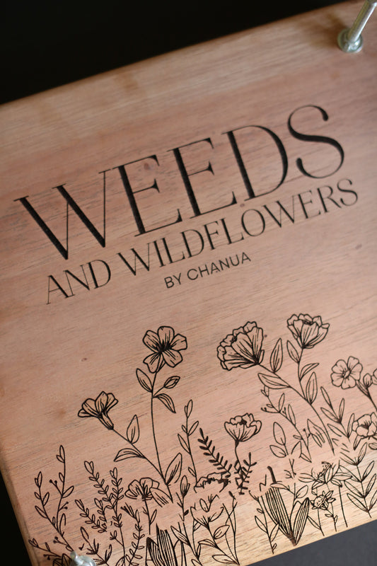 Handcrafted Wooden Flower Press - Unique Artwork  for adults and kids, portable plant press, Herbarium, Leaf Press, cottage core gifts